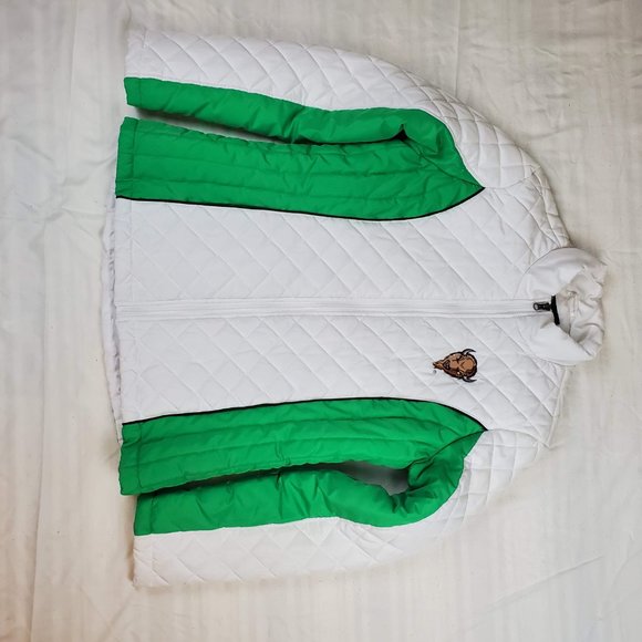 Marshall Thundering herd Jacket white green soccer team - Picture 2 of 8